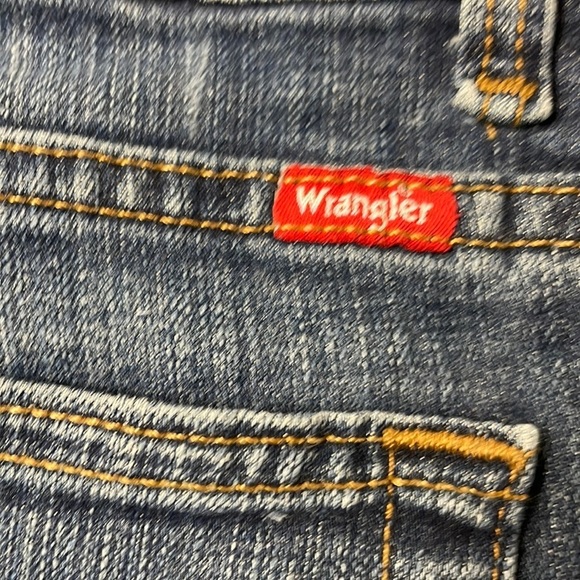 Wrangler Boys Straight Leg Adjustable Waist Denim Jeans, size 12R - Picture 2 of 7